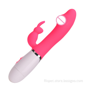 Silicone Masturbation Vagina Clitoris G spot rabbit vibrator